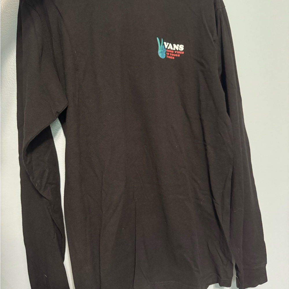 Vans Peace Sign Black Tee